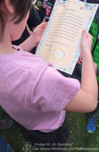 Brief von Mogli und Puck